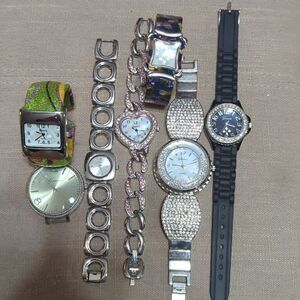 7 Geneva Platinum women's watches bundle